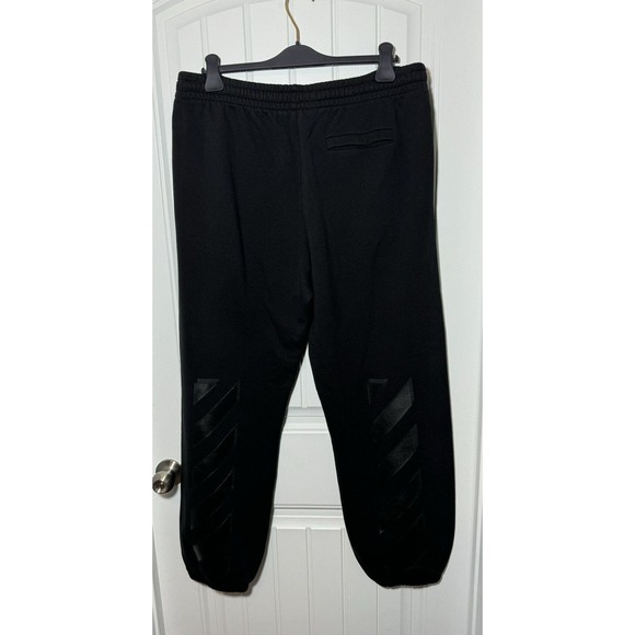 Off-White Other - NWT Off-White Black Diagonal Stripe Joggers
